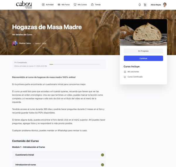 Curso de Hogazas de Masa Madre - Image 3
